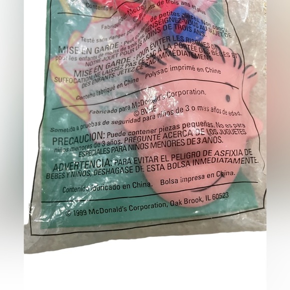 Mcdonald's 1999 Doug's First Movie Doug Nickelodeon Cartoon Your Toy, vintage - Picture 2 of 3